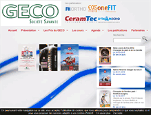 Tablet Screenshot of geco-medical.org